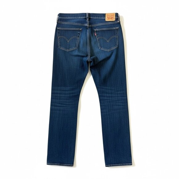 Levi's Classic Straight Jeans Size 18W Dark Wash Blue - Picture 2 of 4